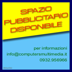 Spazio pubblicitario banner disponibile